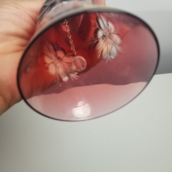 Caesar Crystal Bohemaie Red Bell - Picture 5 of 7